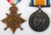 Great War 1914-15 Star Medal Trio to a Private in the 10th Battalion York & Lancaster Regiment Who Was Killed in Action in July 1917 - 2