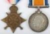 WW1 1914-15 Star Medal Trio to a Corporal in the King&rsquo;s Own Yorkshire Light Infantry - 2