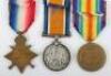 WW1 1914-15 Star Medal Trio to a Corporal in the King&rsquo;s Own Yorkshire Light Infantry - 5