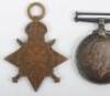 Great War 1914-15 Star Casualty Medal Trio to a Private in the 16th (Church Lads Brigade) Kings Royal Rifle Corps - 3