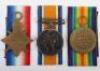 Great War 1914-15 Star Casualty Medal Trio to a Private in the 16th (Church Lads Brigade) Kings Royal Rifle Corps - 4