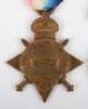 Great War 1914-15 Star Medal Trio to the 18th Battalion Durham Light Infantry - 3