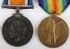 Great War 1914-15 Star Medal Trio to a Private in the Yorkshire Regiment Who Was Discharged as Unfit for Further Service Due to Wounds in May 1917 - 2