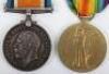 Great War 1914-15 Star Medal Trio to a Private in the 1/8th Durham Light Infantry Who Was Discharged Unfit for Further Service After Having Spent 116 Days in Hospital Recovering From Shrapnel Wounds Caused by an Exploding Shell - 2