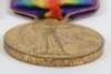 Great War 1914-15 Star Medal Trio to a Private in the Durham Light Infantry Who Was Killed in Action in May 1917 - 5