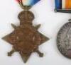 WW1 1914-15 Star Medal Trio to the 25th Battalion Royal Fusiliers (Frontiersmen), 1 of Only 2 British Regiments to Serve in the East African Theatre of War - 3