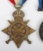 Great War 1914-15 Star Medal Trio to the Royal Fusiliers - 3