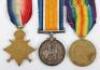 Great War 1914-15 Star Medal Trio to the Royal Fusiliers - 8