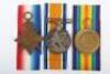 A Poignant Great War 1914-15 Star Medal Trio to a Private in the Durham Light Infantry Who Died of Wounds on Christmas Day 1915 - 6