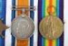 Great War September 1916 Battle of the Somme Casualty 1914-15 Star Medal Trio to the Northumberland Fusiliers - 2