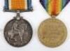 Great War 1914-15 Star Medal Trio to a Soldier in the Northumberland Discharged to Commission - 6