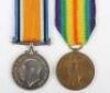 Great War Pair of Medals to the Durham Light Infantry with an Unusual Training Reserve Prefix