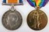 Great War Medal Pair Awarded to a Private in the Queen’s (Royal West Surrey) Regiment - 2