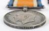 Great War Medal Pair 22nd (3rd County Pioneers) Battalion Durham Light Infantry - 3