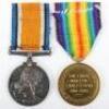 Great War Medal Pair 22nd (3rd County Pioneers) Battalion Durham Light Infantry - 6