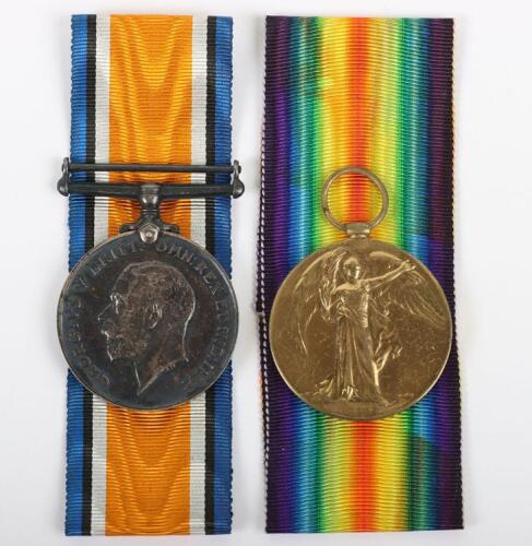 1916 Battle of the Somme Killed in Action Medal Pair to the 24th (2nd Sportsman’s) Battalion Royal Fusiliers