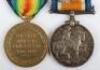 Great War 1919 Casualty Medal Pair to the 25th (County of London) London Regiment (Cyclists) - 5