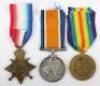 A Scarce and Unusual Great War 1914-15 Star Medal Trio to a Conductor in the East African Railways - 2