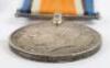 A Great War Pair of Medals with a Memorial Plaque to a Private in the 17th (1st Football) Battalion Middlesex Regiment, Who Died of Wounds Whilst in Southampton Military Hospital - 6