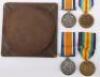 Great War Family Medal Group Awarded to Two Brothers from Fulham, One of Whom Was Killed in Action Serving with the West Riding Regiment in August 1917 - 7