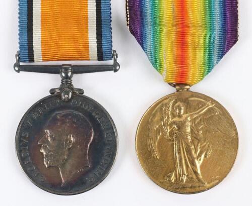 Great War Medal Pair Voluntary Aid Detachment