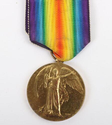 A Single Great War Victory Medal to the East Lancashire Regiment