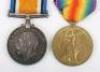 Great War Pair of Medals to the Durham Light Infantry - 2