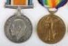 2x Pairs of Great War Medals to the Durham Light Infantry - 2