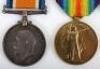 2x Pairs of Great War Medals to the Durham Light Infantry - 2