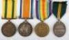 Great War Territorial Medal Group of Four to the London Brigade (Heavy Battery) Royal Artillery - 6