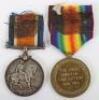 Pair of Great War Medals Awarded to an Original Member of the 32nd (Reserve) Battalion Northumberland Fusiliers - 4