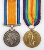 Great War Medal Pair Middlesex Regiment