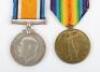 A Scarce Great War Pair of Medals to an Assistant Engineer in the East African Railways - 2