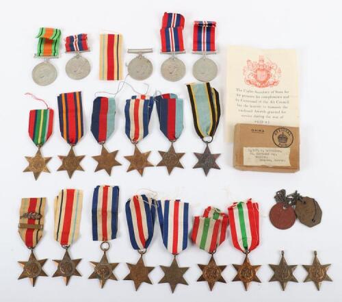 Quantity of WW2 Campaign Stars etc