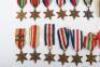 Quantity of WW2 Campaign Stars etc - 2