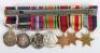 Royal Air Force Long Service Medal Group of Seven Covering Service in the Second World War and Malaya - 9