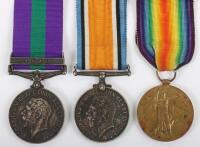 Great War and Iraq Campaign Medal Group to the Northumberland Fusiliers