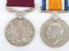 An Unusual Double Long Service Medal Group of Three for Service in the Indian Armed Forces - 3