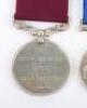 An Unusual Double Long Service Medal Group of Three for Service in the Indian Armed Forces - 8