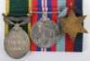 WW2 Prisoner of War (POW) Efficiency Medal Group of Three to the Northumberland Fusiliers - 4