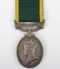 A Single Efficiency Medal to a Private in the 6th Durham Light Infantry, Taken Prisoner of War in France, May 1940