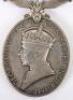 A Single Efficiency Medal to a Private in the 6th Durham Light Infantry, Taken Prisoner of War in France, May 1940 - 2