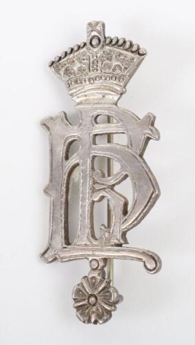 Rare Victorian Hampshire Regiment Officers Pagri Badge