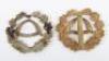 2x Variations of 7th Battalion Hampshire Regiment Cap Badges - 2