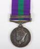 George VI General Service Medal 1918-61 Border Regiment