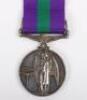 George VI General Service Medal 1918-61 Border Regiment - 7