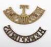 Scarce Herefordshire Regiment Brass Shoulder Title - 2