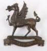 2nd Battalion Monmouthshire Regiment Officers Bronze Cap Badge