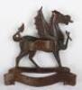 2nd Battalion Monmouthshire Regiment Officers Bronze Cap Badge - 2