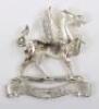 2nd Battalion Monmouthshire Regiment Officers Cap Badge - 2